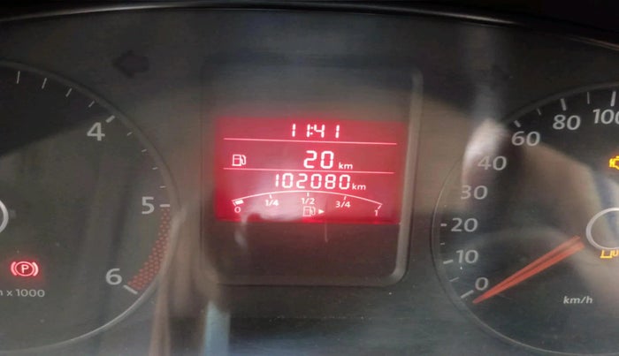 2011 Volkswagen Polo TRENDLINE 1.2L DIESEL, Diesel, Manual, 1,02,080 km, interior