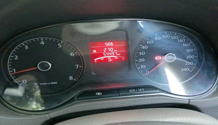 2011 Volkswagen Vento HIGHLINE 1.6 MPI, Petrol, Manual, 54,497 km, interior