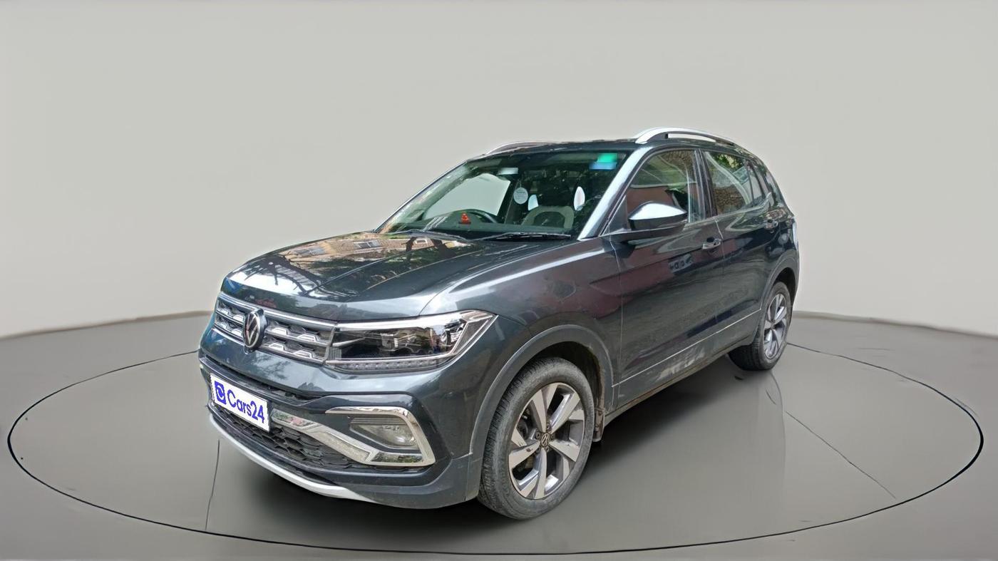 2022 Volkswagen TAIGUN TOPLINE 1.0 TSI MT, Petrol, Manual, 53,678 km, exterior