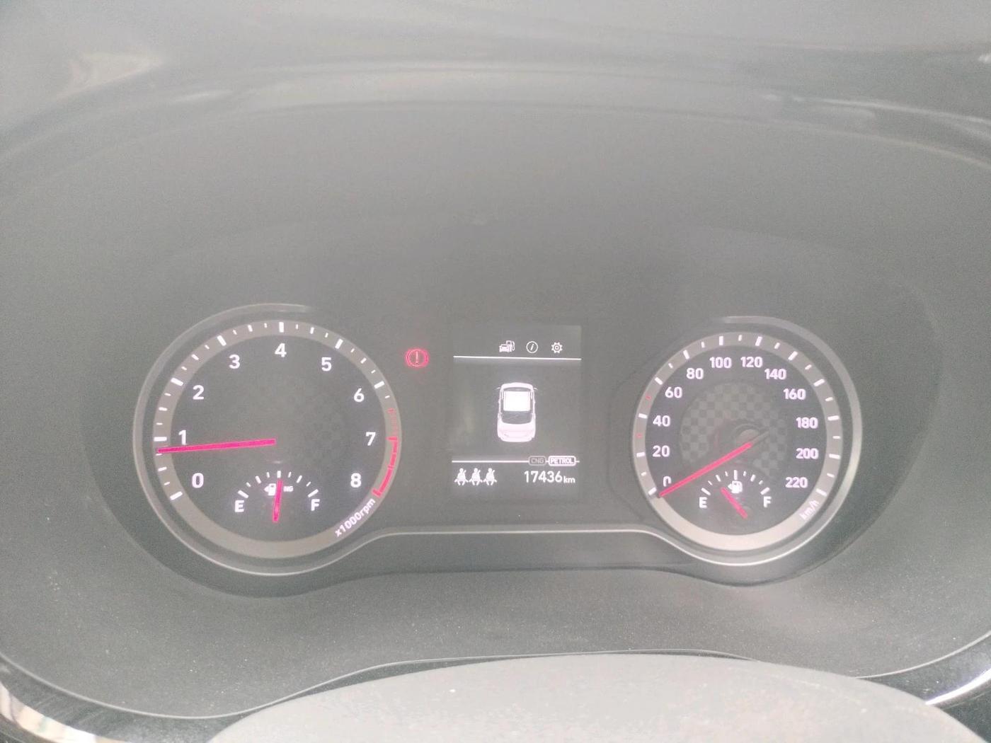 2023 Hyundai AURA SX 1.2 CNG, CNG, Manual, 17,436 km, interior