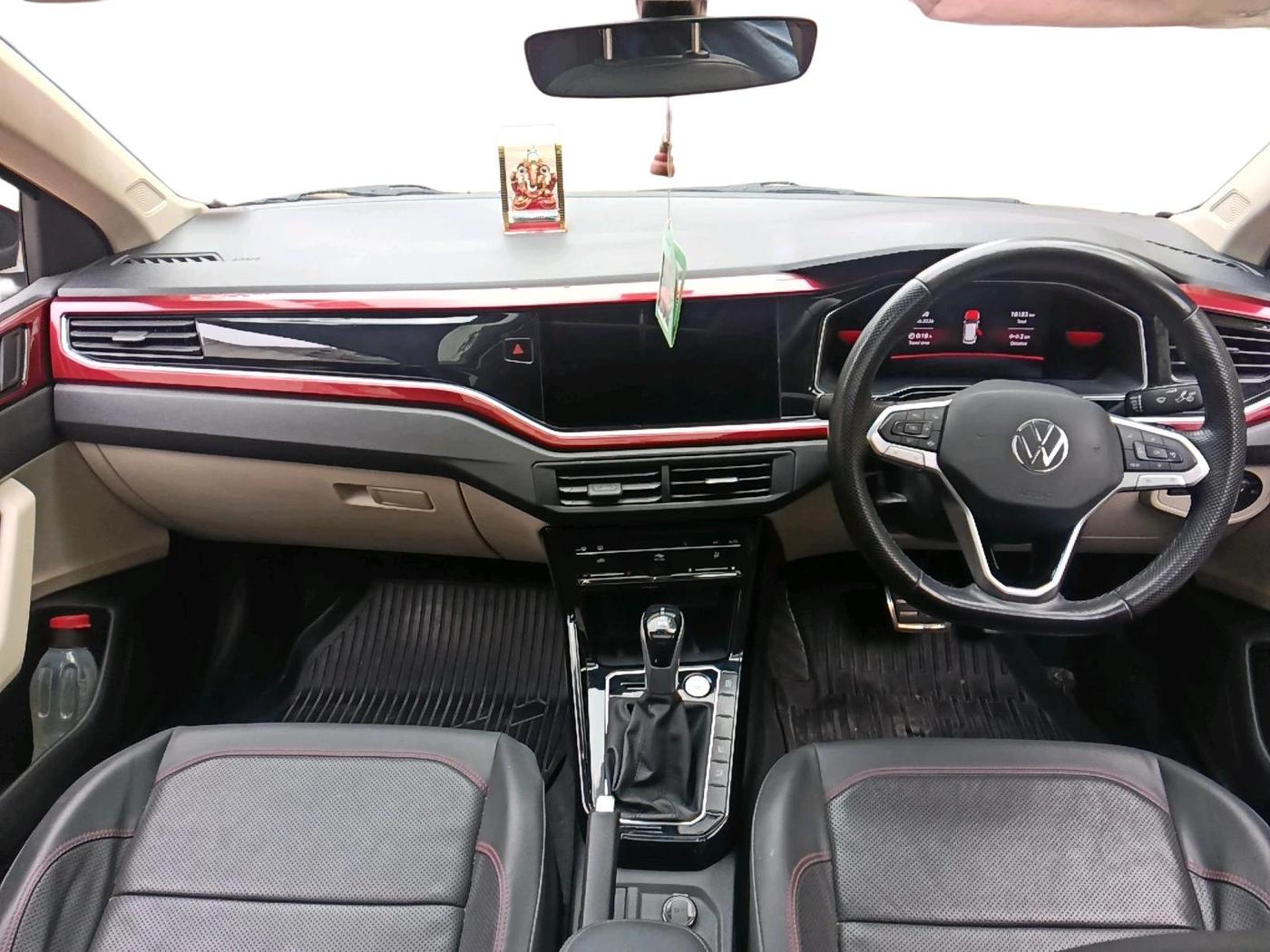 2022 Volkswagen VIRTUS GT PLUS TSI 1.5 EVO DSG, Petrol, Automatic, 18,183 km, interior