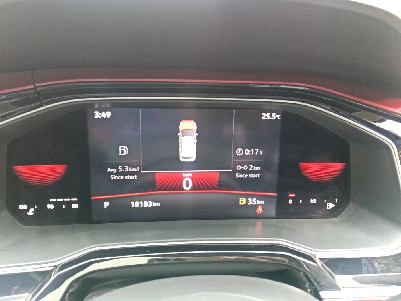 2022 Volkswagen VIRTUS GT PLUS TSI 1.5 EVO DSG, Petrol, Automatic, 18,183 km, interior