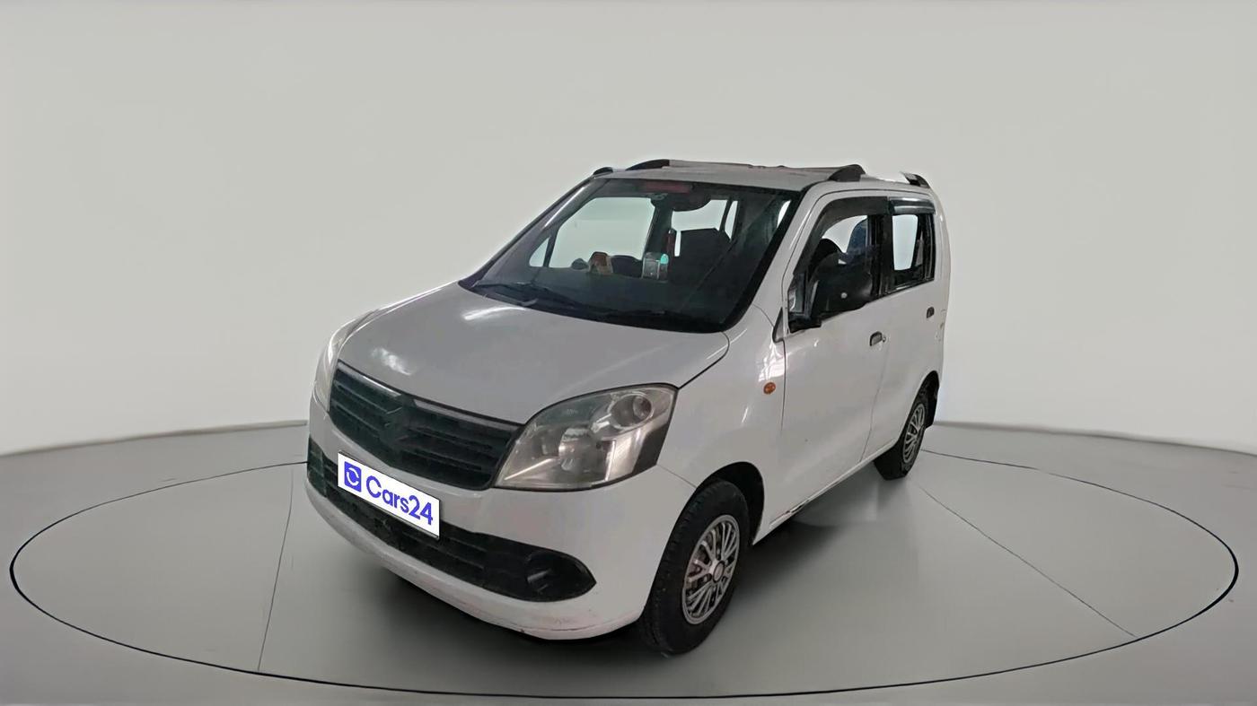 2010 Maruti Wagon R 1.0 LXI, Petrol, Manual, 1,05,685 km, exterior