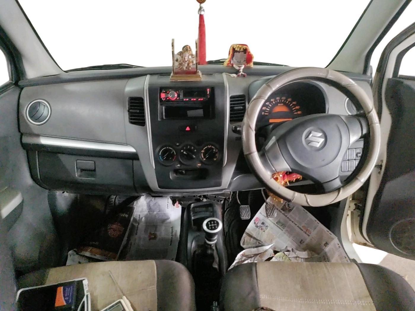 2010 Maruti Wagon R 1.0 LXI, Petrol, Manual, 1,05,685 km, interior