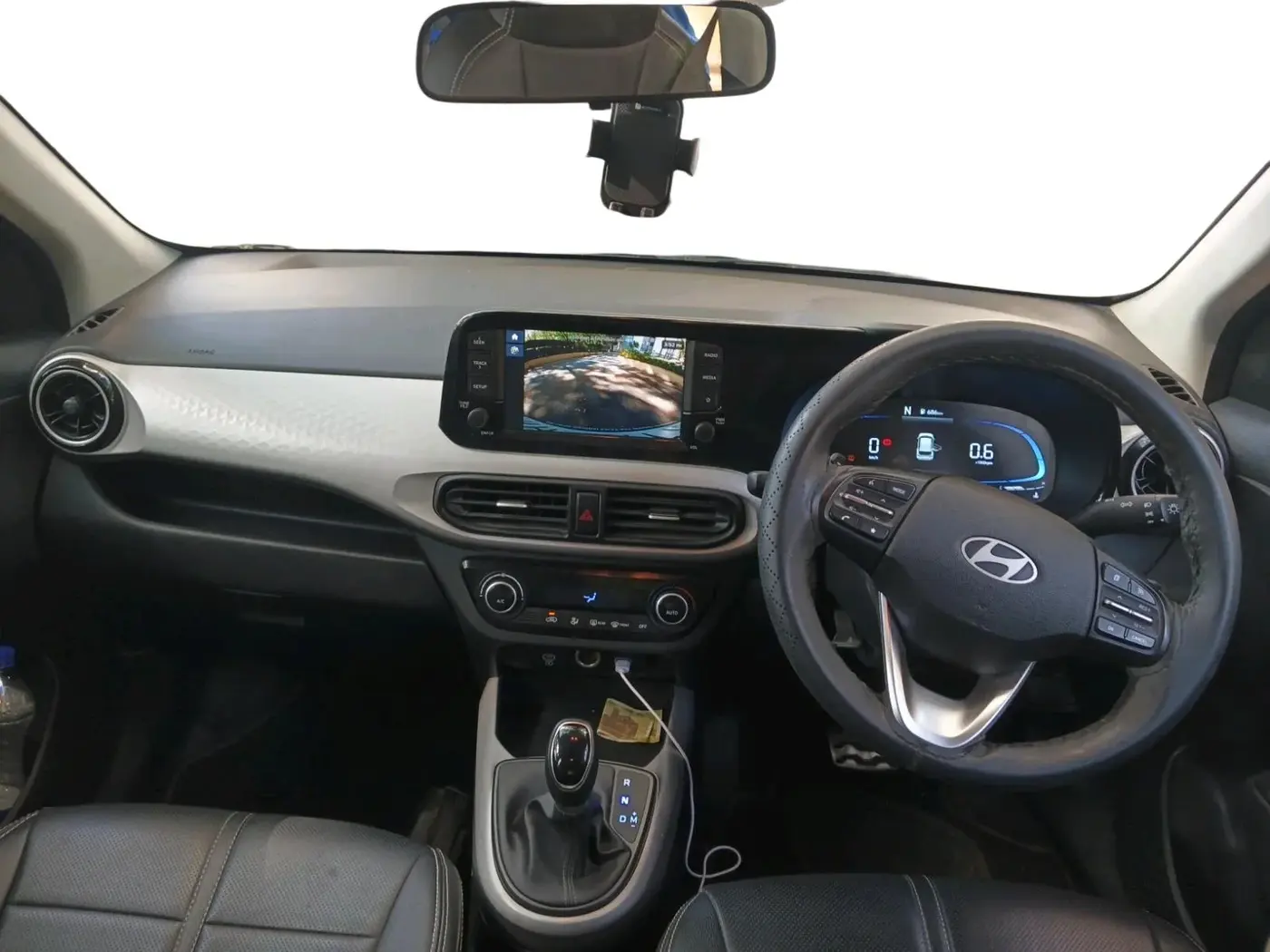2025 Hyundai EXTER  SX 1.2 AMT, Petrol, Automatic, 17,567 km, interior