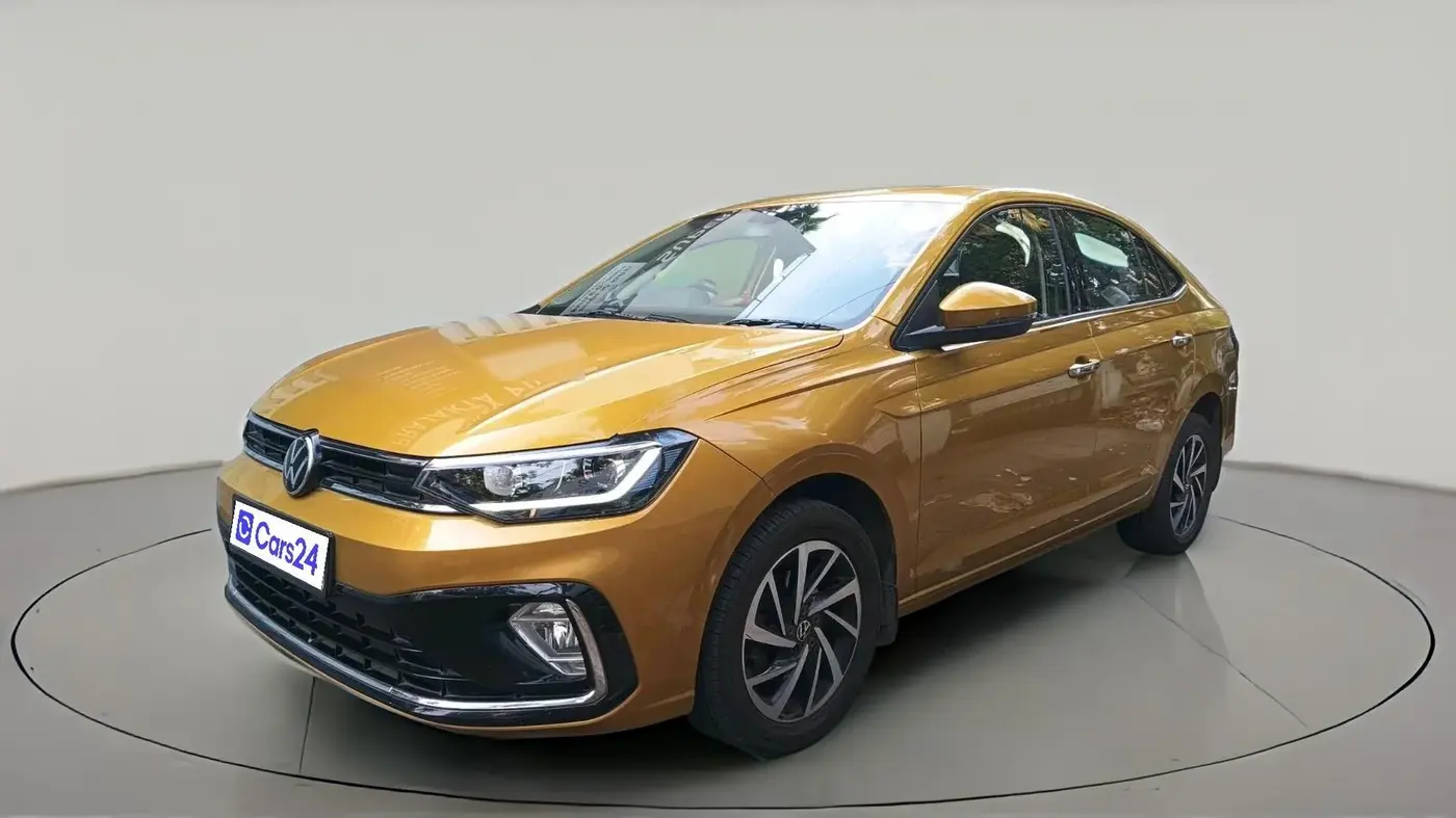 2022 Volkswagen VIRTUS TOPLINE TSI 1.0 AT, Petrol, Automatic, 86,235 km, exterior