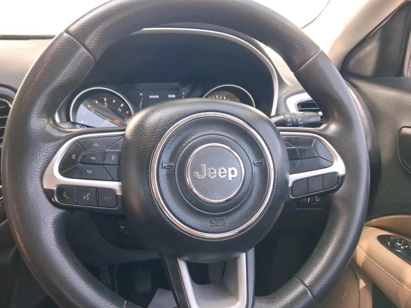 2017 Jeep Compass LONGITUDE 2.0 DIESEL, Diesel, Manual, 1,41,959 km, interior