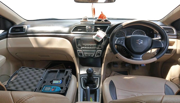 2018 Maruti Ciaz DELTA 1.4 MT PETROL, Petrol, Manual, 1,38,260 km, interior