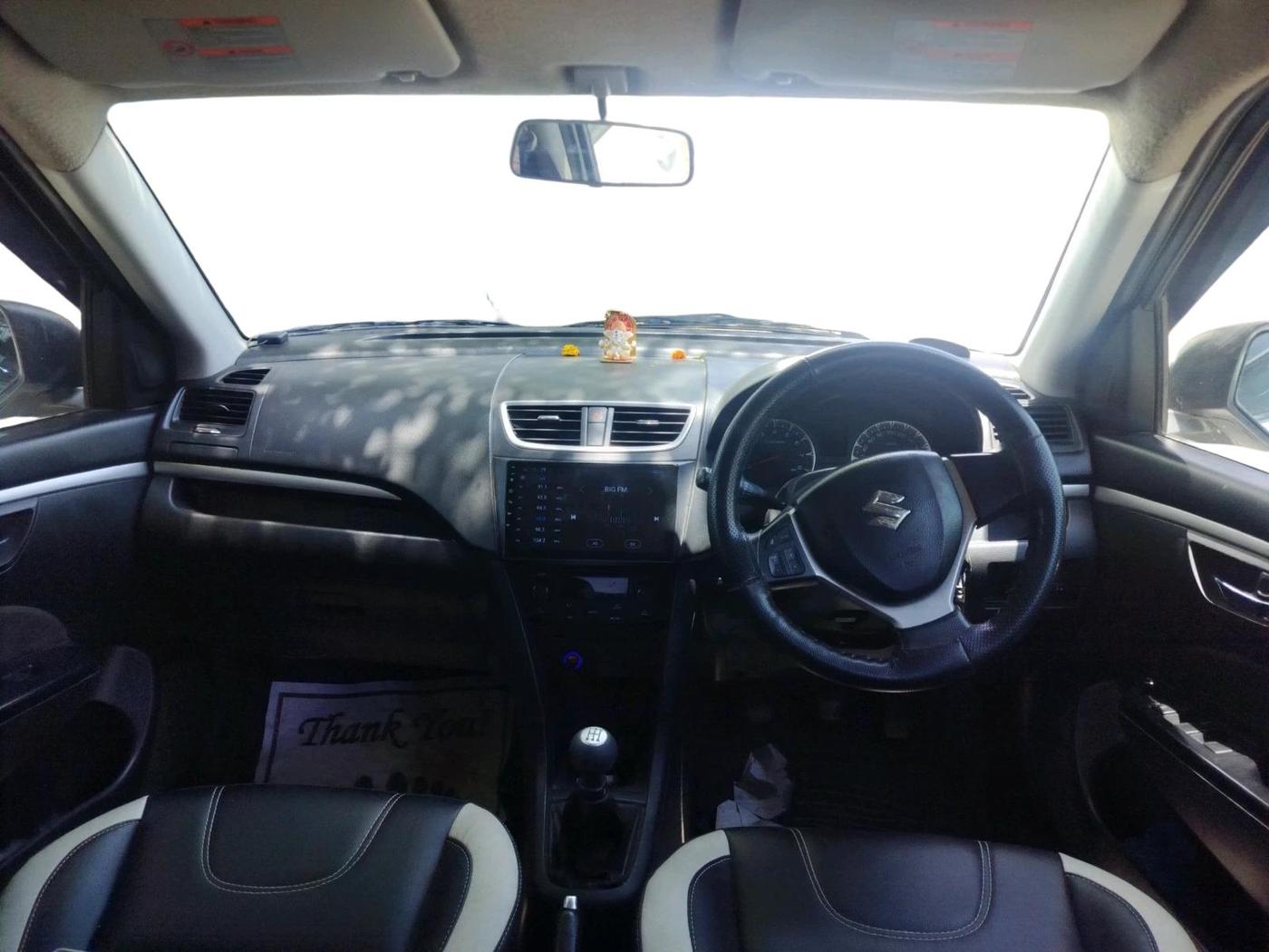 2013 Maruti Swift ZXI, Petrol, Manual, 65,408 km, interior