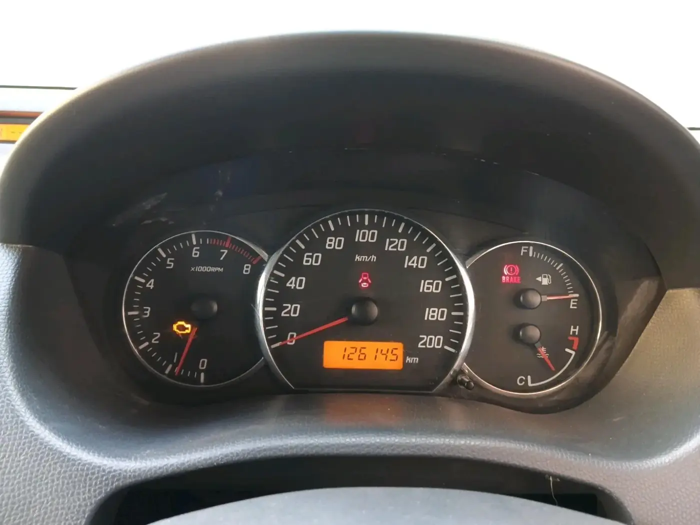 2009 Maruti Swift Dzire VXI 1.3, CNG, Manual, 1,26,145 km, interior