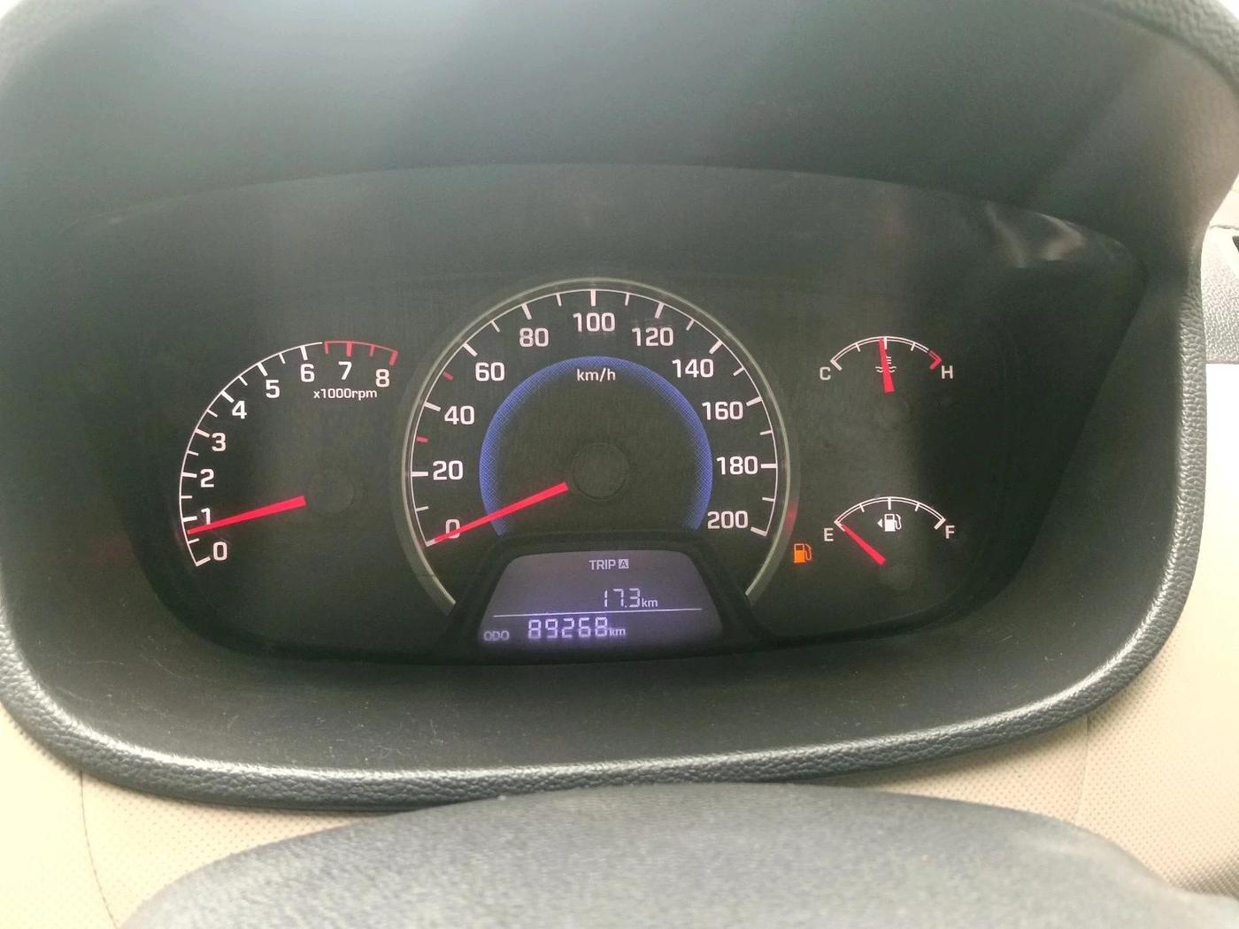 2016 Hyundai Grand i10 MAGNA 1.2 KAPPA VTVT, Petrol, Manual, 89,268 km, interior
