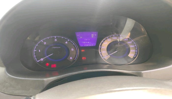 2013 Hyundai Verna FLUIDIC 1.6 CRDI EX, Diesel, Manual, 1,04,244 km, interior