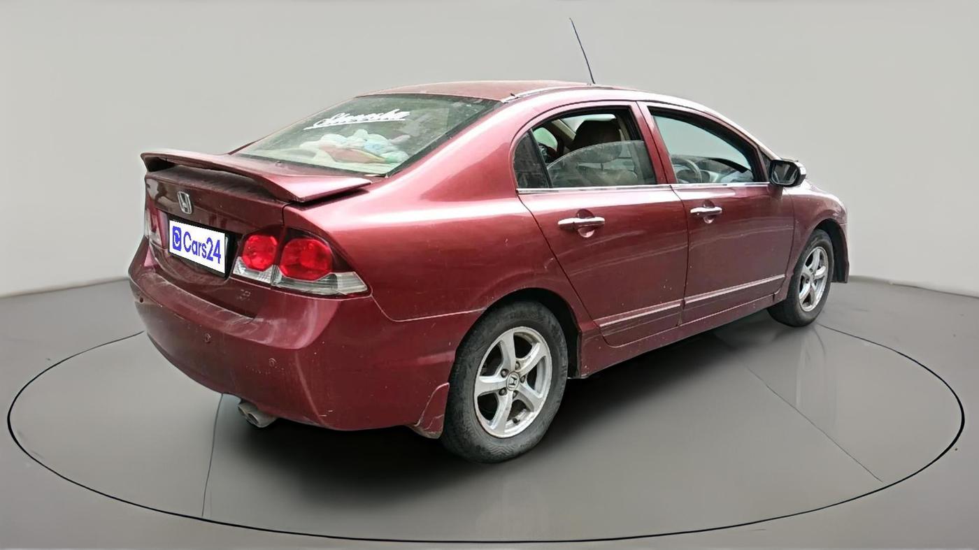 2012 Honda Civic 1.8L I-VTEC V MT, CNG, Manual, 1,32,252 km, exterior
