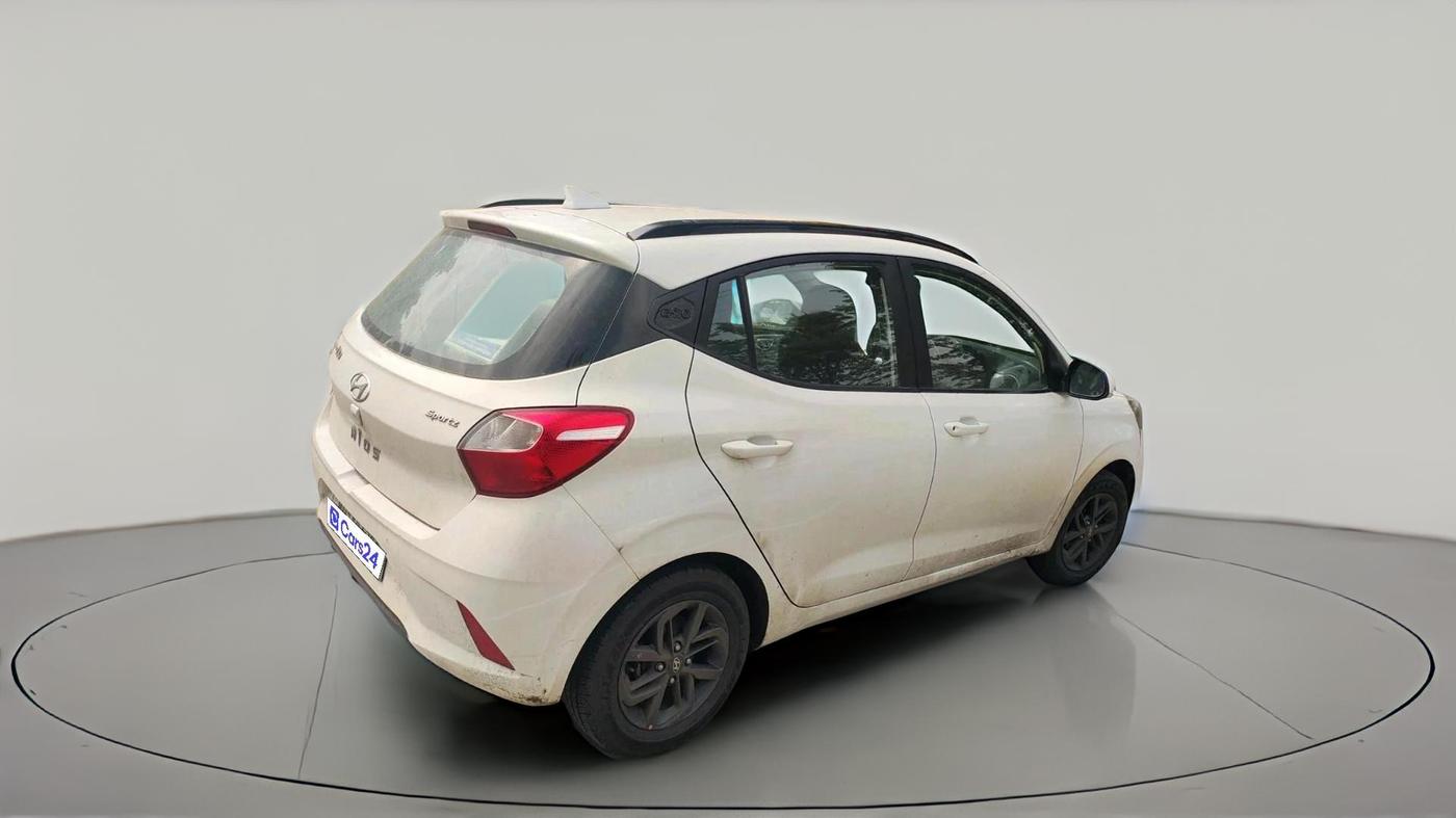 2022 Hyundai GRAND I10 NIOS SPORTZ 1.2 KAPPA VTVT CNG, CNG, Manual, 1,38,908 km, exterior