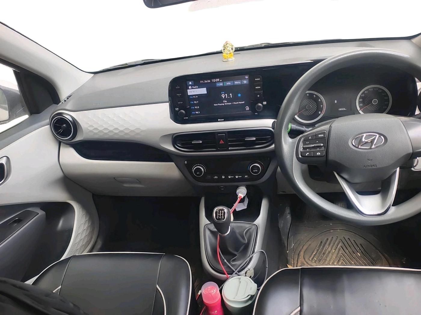 2022 Hyundai GRAND I10 NIOS SPORTZ 1.2 KAPPA VTVT CNG, CNG, Manual, 1,38,908 km, interior