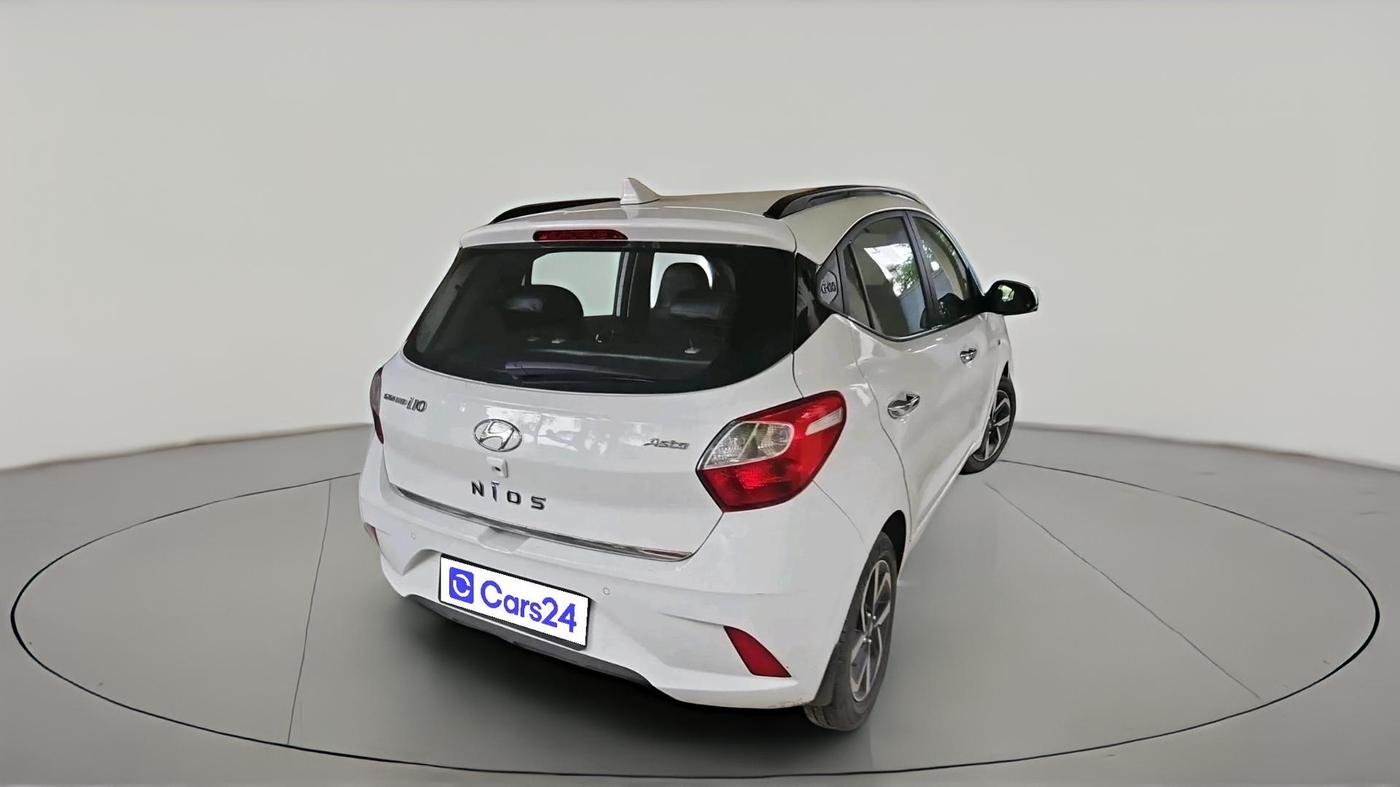 2022 Hyundai GRAND I10 NIOS ASTA AMT 1.2 KAPPA VTVT, Petrol, Automatic, 55,360 km, exterior