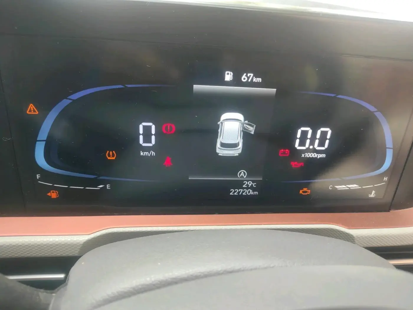 2025 Hyundai Creta EX (O) 1.5 Petrol, Petrol, Manual, 22,720 km, interior