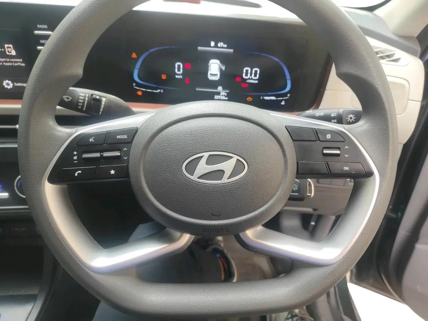 2025 Hyundai Creta EX (O) 1.5 Petrol, Petrol, Manual, 22,720 km, interior
