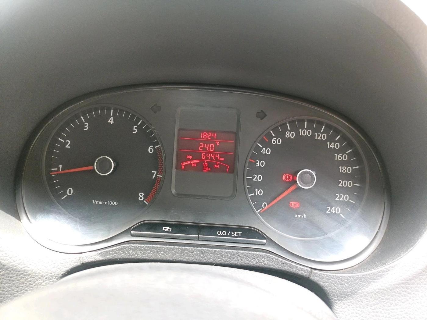2011 Volkswagen Polo TRENDLINE 1.2L PETROL, Petrol, Manual, 65,496 km, interior