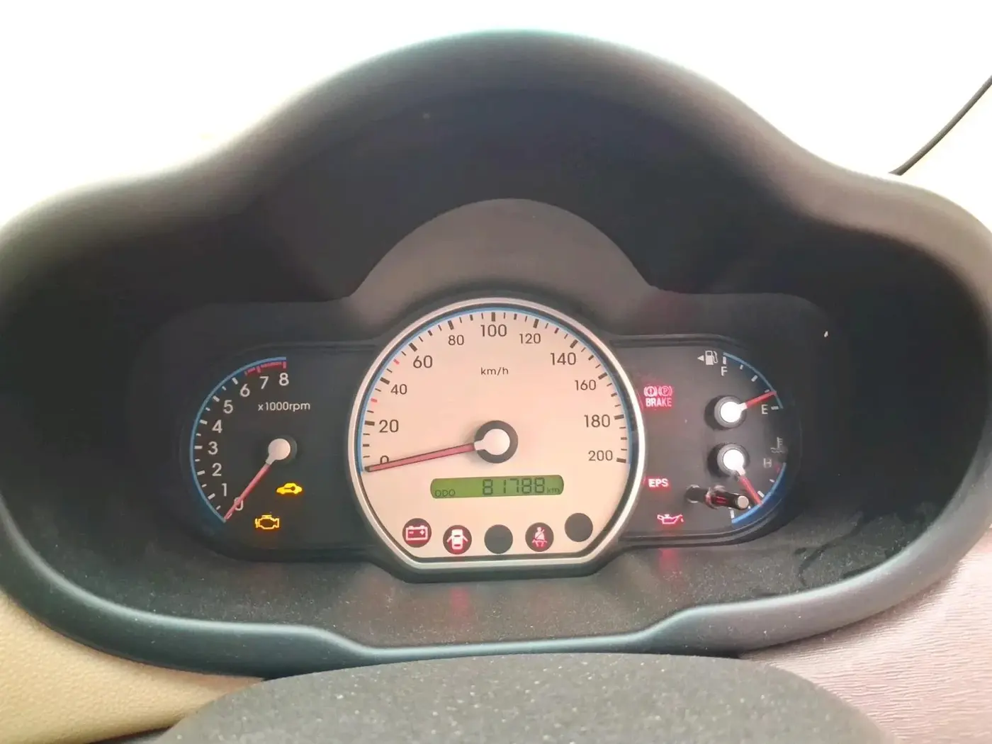 2009 Hyundai i10 SPORTZ 1.2, Petrol, Manual, 81,788 km, interior