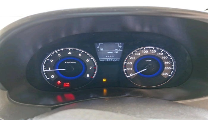 2011 Hyundai Verna FLUIDIC 1.6 VTVT SX, Petrol, Manual, 51,122 km, interior