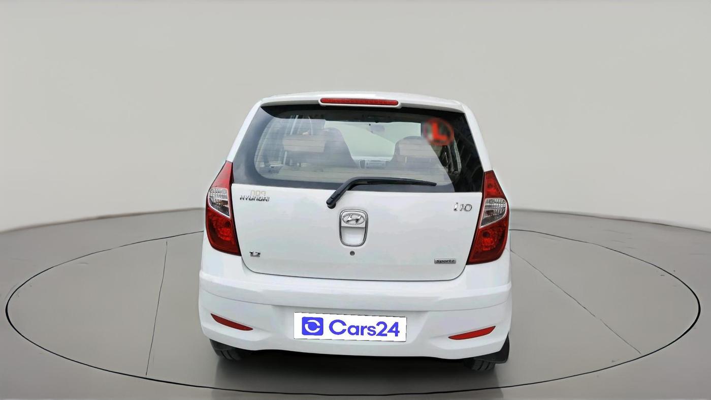 2012 Hyundai i10 SPORTZ 1.2, Petrol, Manual, 36,330 km, exterior
