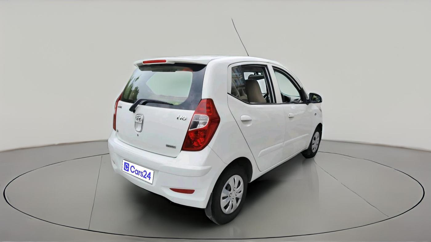 2012 Hyundai i10 SPORTZ 1.2, Petrol, Manual, 36,330 km, exterior