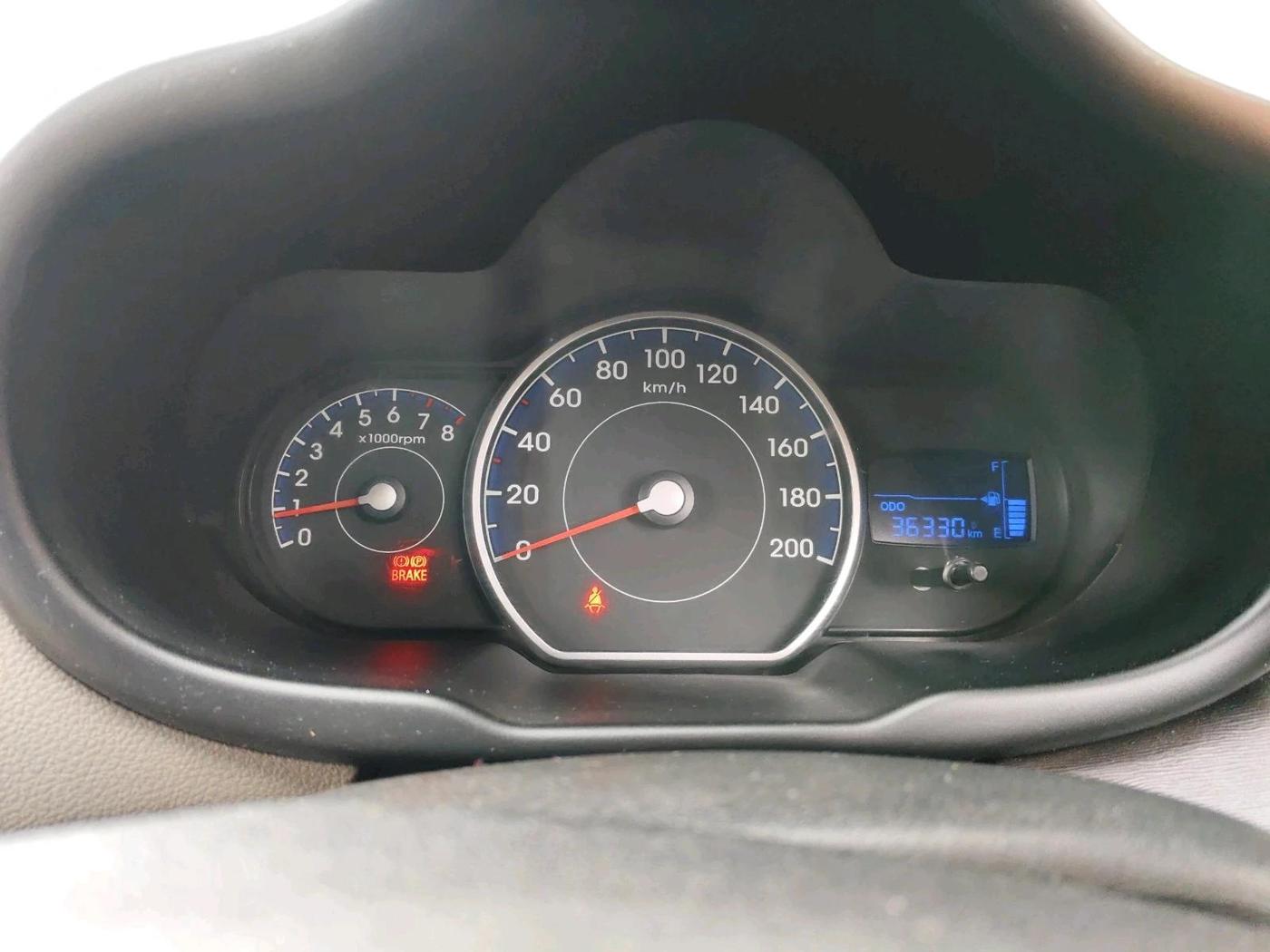 2012 Hyundai i10 SPORTZ 1.2, Petrol, Manual, 36,330 km, interior