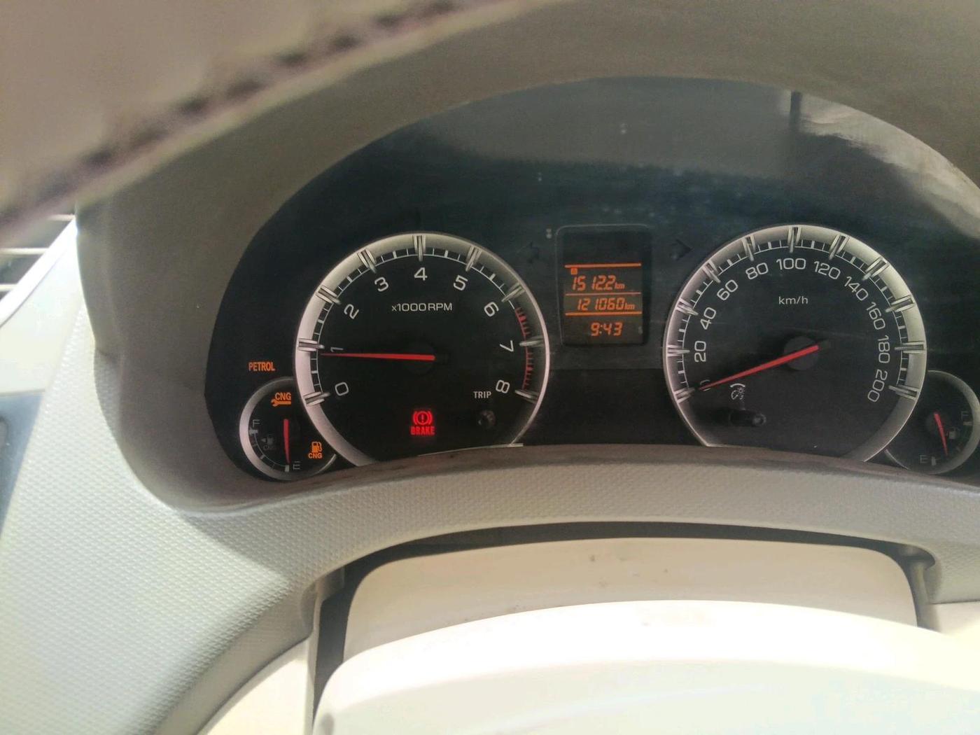 2016 Maruti Ertiga VXI CNG, CNG, Manual, 1,21,060 km, interior
