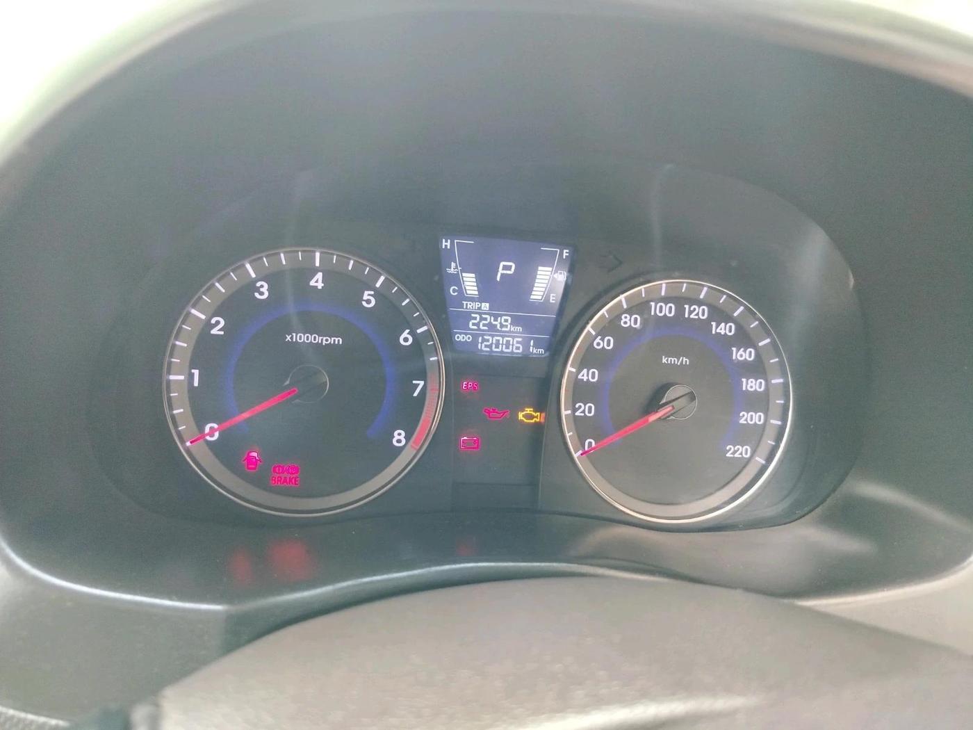 2016 Hyundai Verna 1.6 VTVT SX AT, Petrol, Automatic, 1,20,061 km, interior