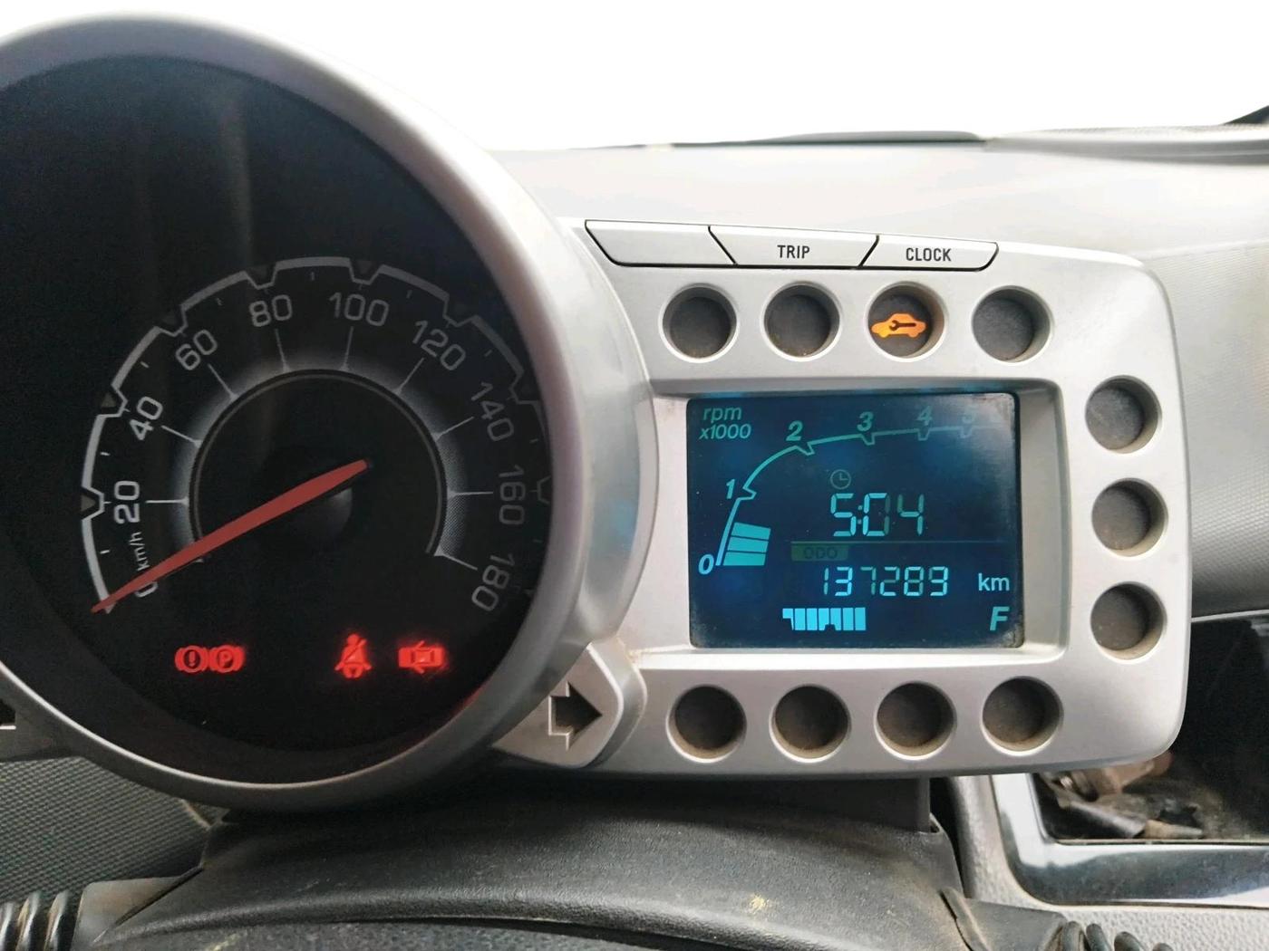 2012 Chevrolet Beat LS DIESEL, Diesel, Manual, 1,37,289 km, interior