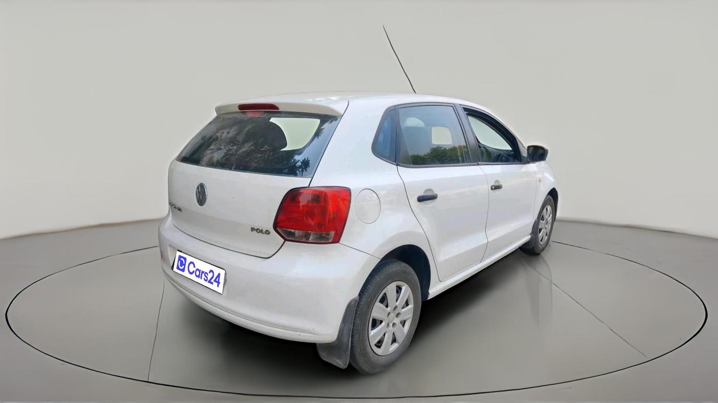 2012 Volkswagen Polo TRENDLINE 1.2L PETROL, Petrol, Manual, 1,30,959 km, exterior