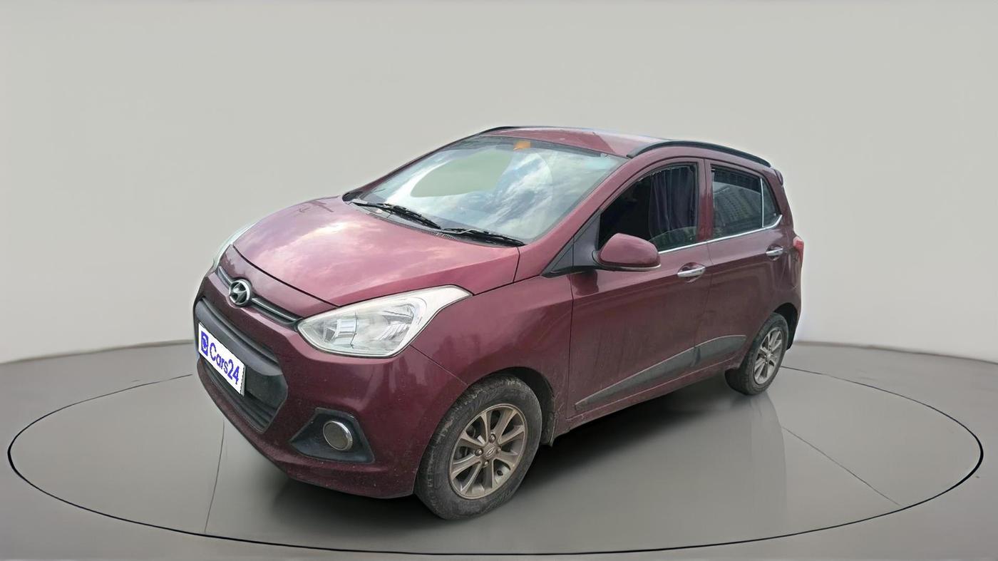 2016 Hyundai Grand i10 ASTA (O) AT 1.2 KAPPA VTVT, Petrol, Automatic, 74,720 km, exterior