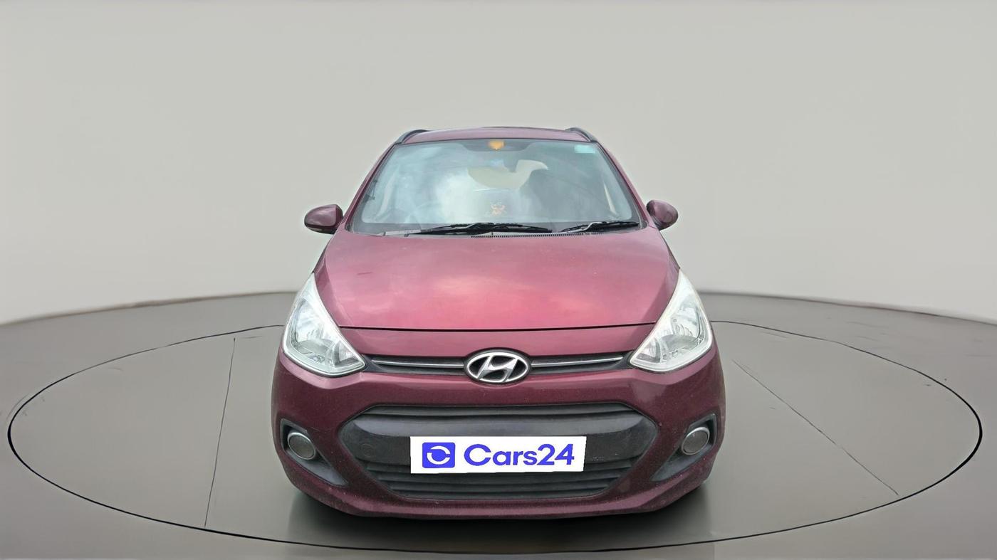 2016 Hyundai Grand i10 ASTA (O) AT 1.2 KAPPA VTVT, Petrol, Automatic, 74,720 km, exterior