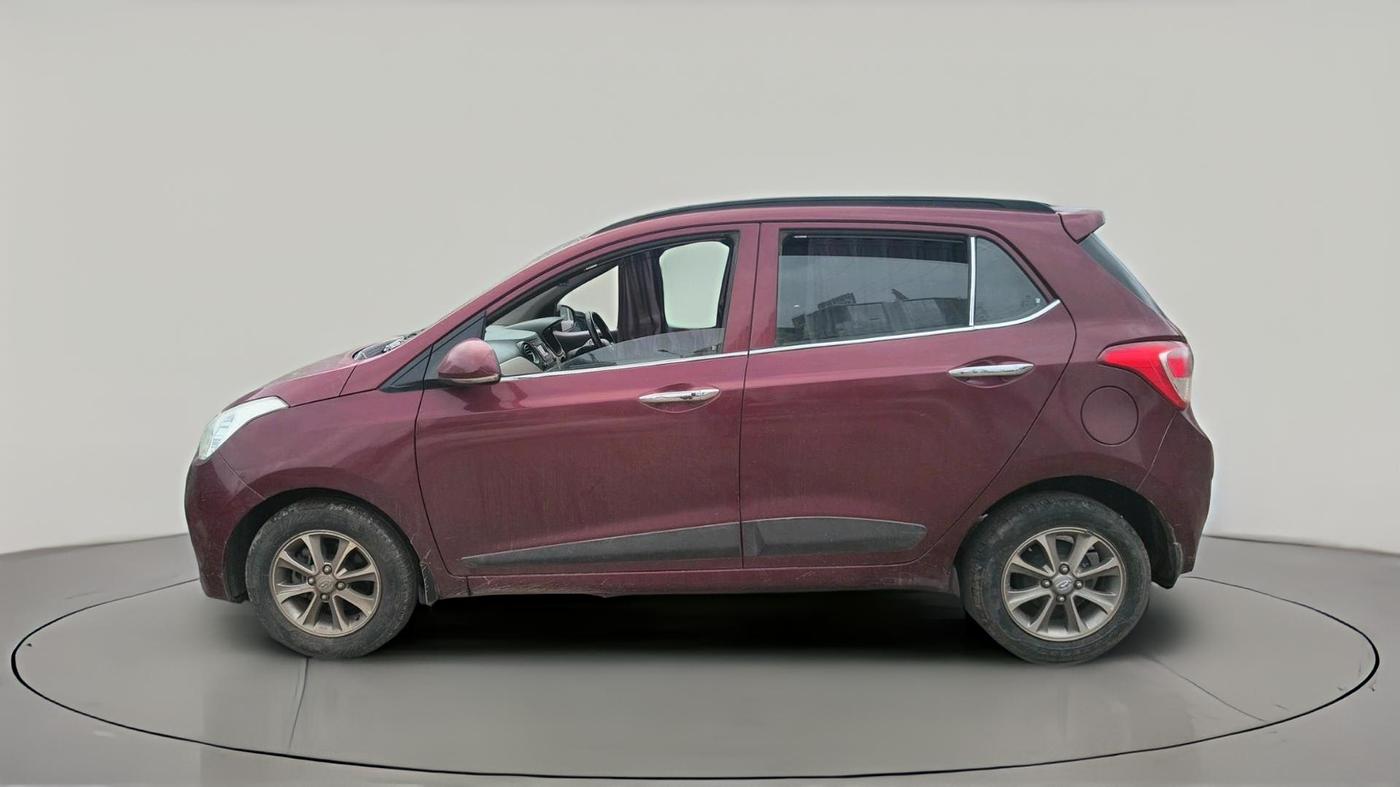 2016 Hyundai Grand i10 ASTA (O) AT 1.2 KAPPA VTVT, Petrol, Automatic, 74,720 km, exterior