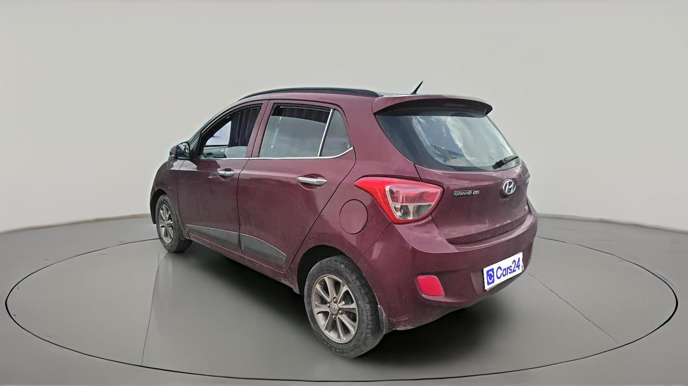2016 Hyundai Grand i10 ASTA (O) AT 1.2 KAPPA VTVT, Petrol, Automatic, 74,720 km, exterior