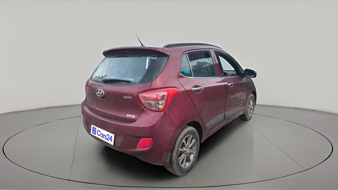 2016 Hyundai Grand i10 ASTA (O) AT 1.2 KAPPA VTVT, Petrol, Automatic, 74,720 km, exterior