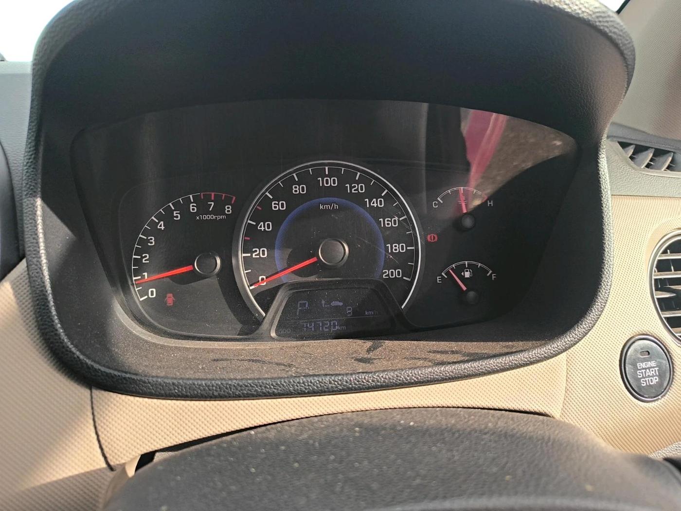 2016 Hyundai Grand i10 ASTA (O) AT 1.2 KAPPA VTVT, Petrol, Automatic, 74,720 km, interior