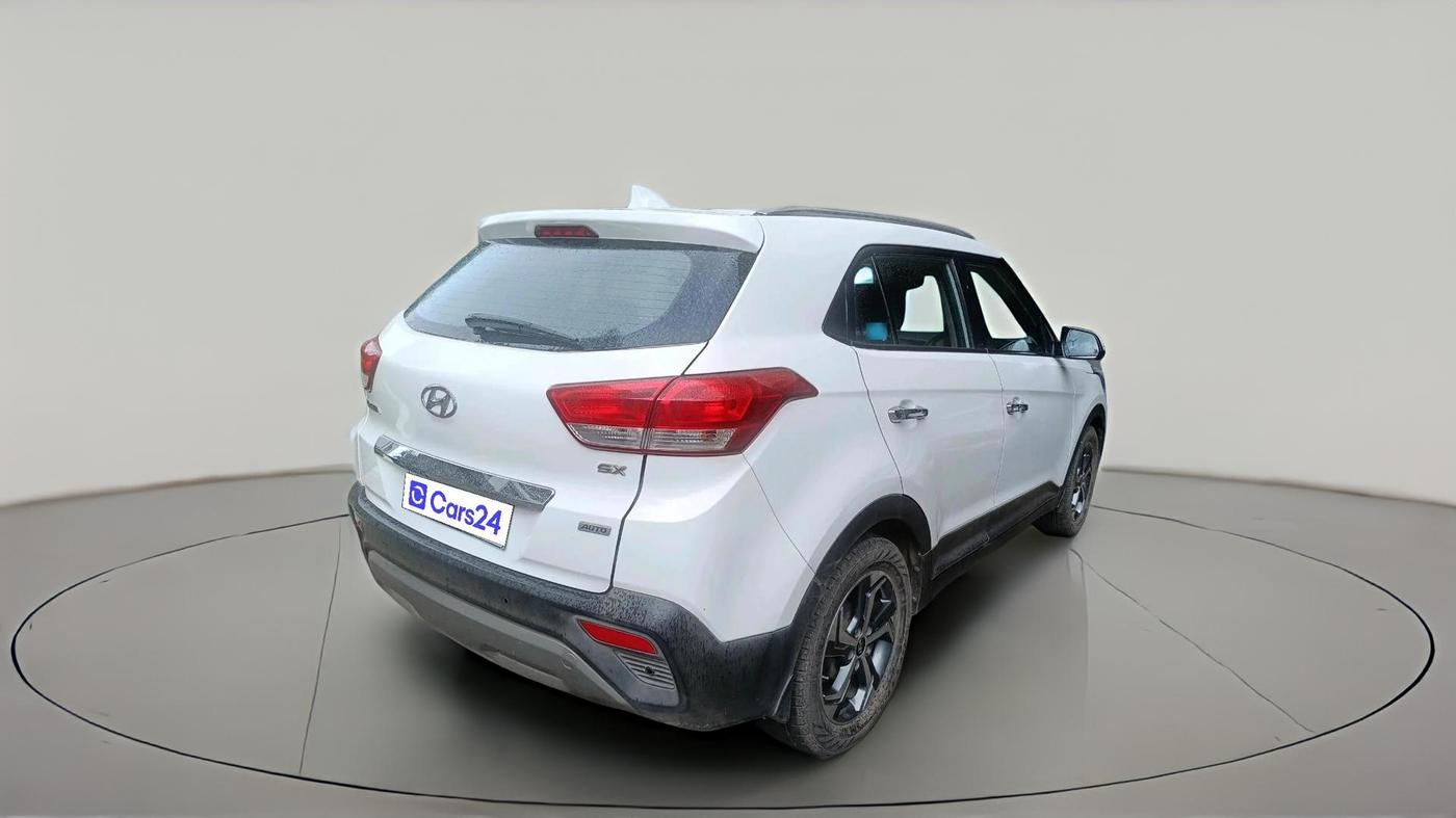 2018 Hyundai Creta SX AT 1.6 PETROL, Petrol, Automatic, 77,718 km, exterior