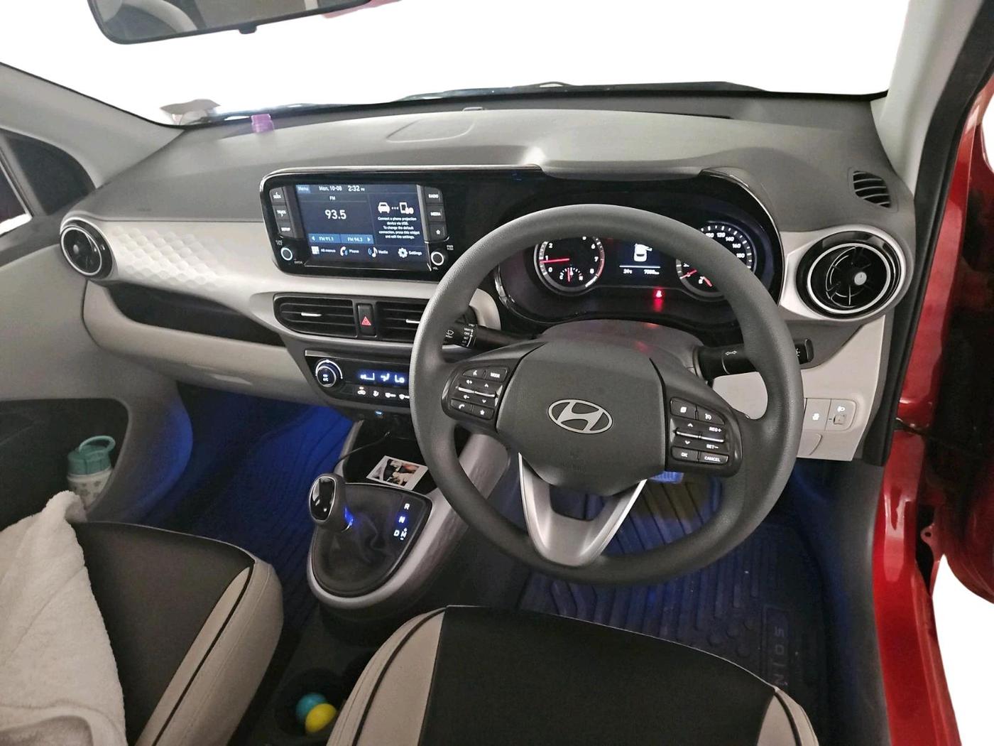 2023 Hyundai GRAND I10 NIOS SPORTZ AMT 1.2 KAPPA VTVT, Petrol, Automatic, 7,088 km, interior