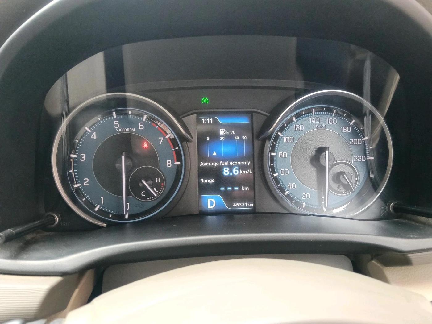 2024 Toyota RUMION  S AT, Petrol, Automatic, 46,331 km, interior