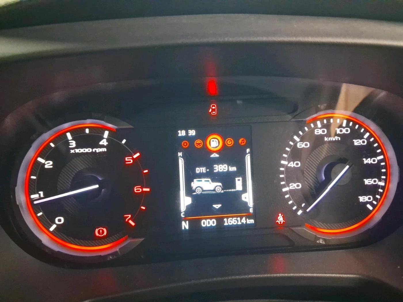 2024 Mahindra Thar LX D HT 2WD MT, Diesel, Manual, 16,614 km, interior