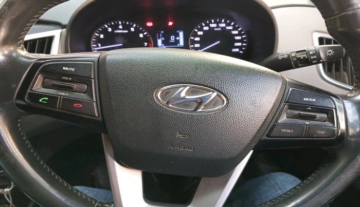 2017 Hyundai Creta SX PLUS AT 1.6 PETROL, Petrol, Automatic, 95,906 km, interior