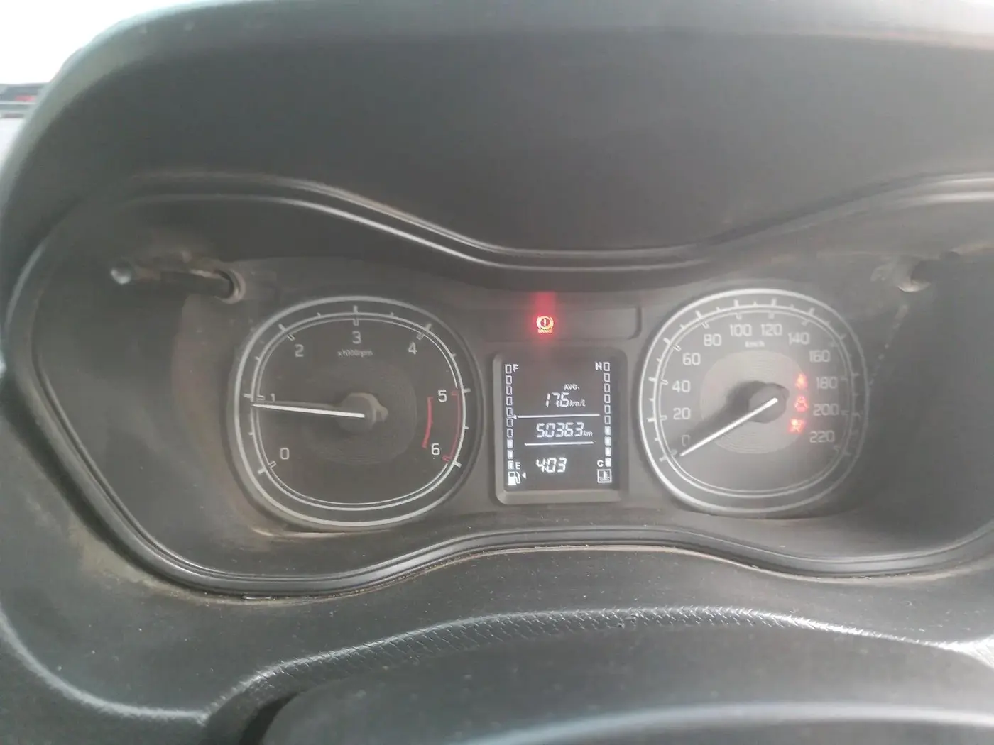 2016 Maruti Vitara Brezza VDI, Diesel, Manual, 50,363 km, interior