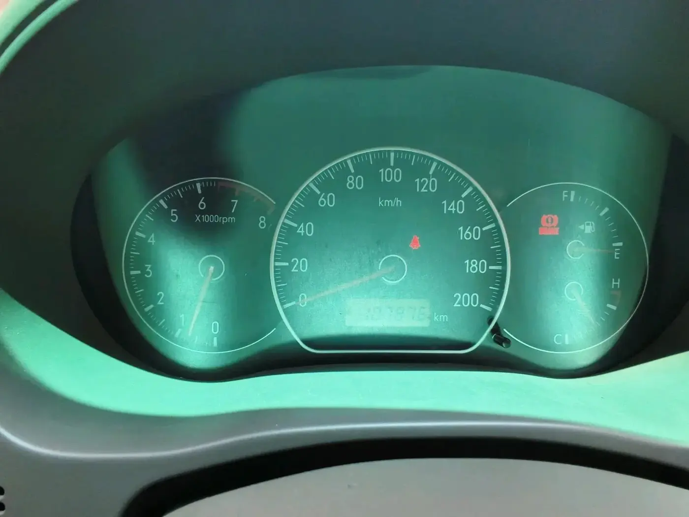 2010 Maruti SX4 ZXI, CNG, Manual, 1,07,876 km, interior