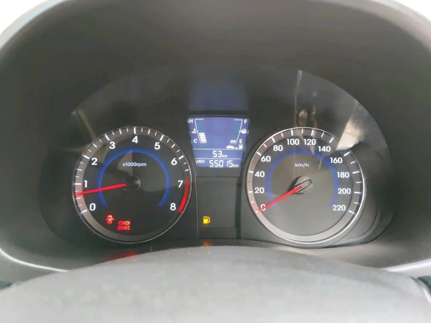 2016 Hyundai Verna 1.6 VTVT SX, Petrol, Manual, 55,255 km, interior