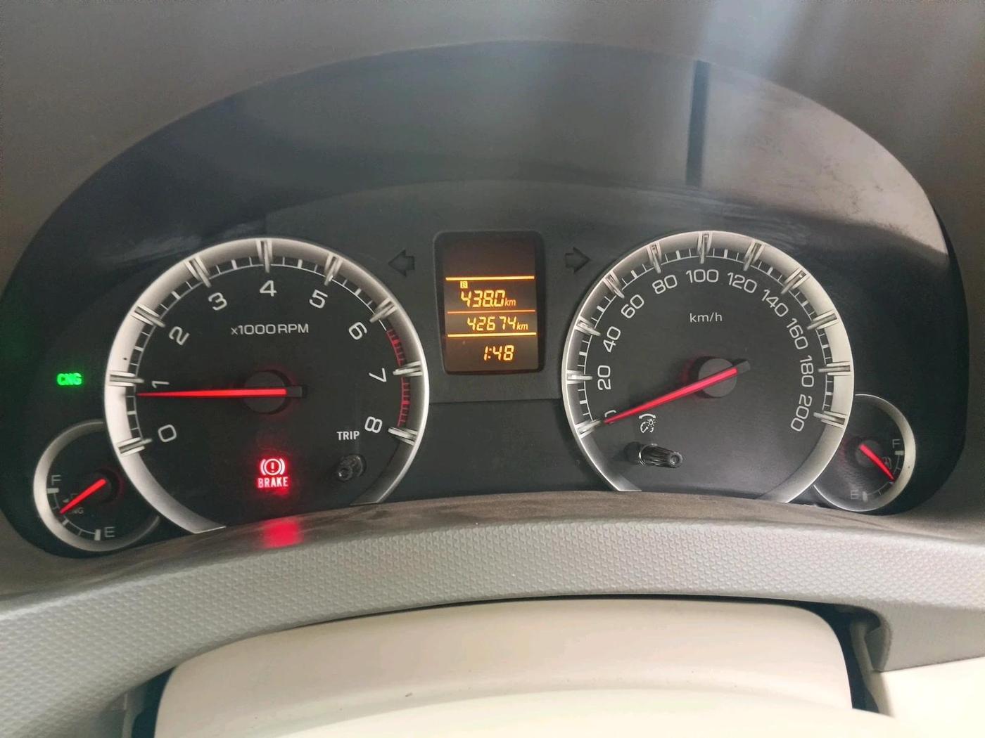 2015 Maruti Ertiga VXI CNG, CNG, Manual, 42,674 km, interior