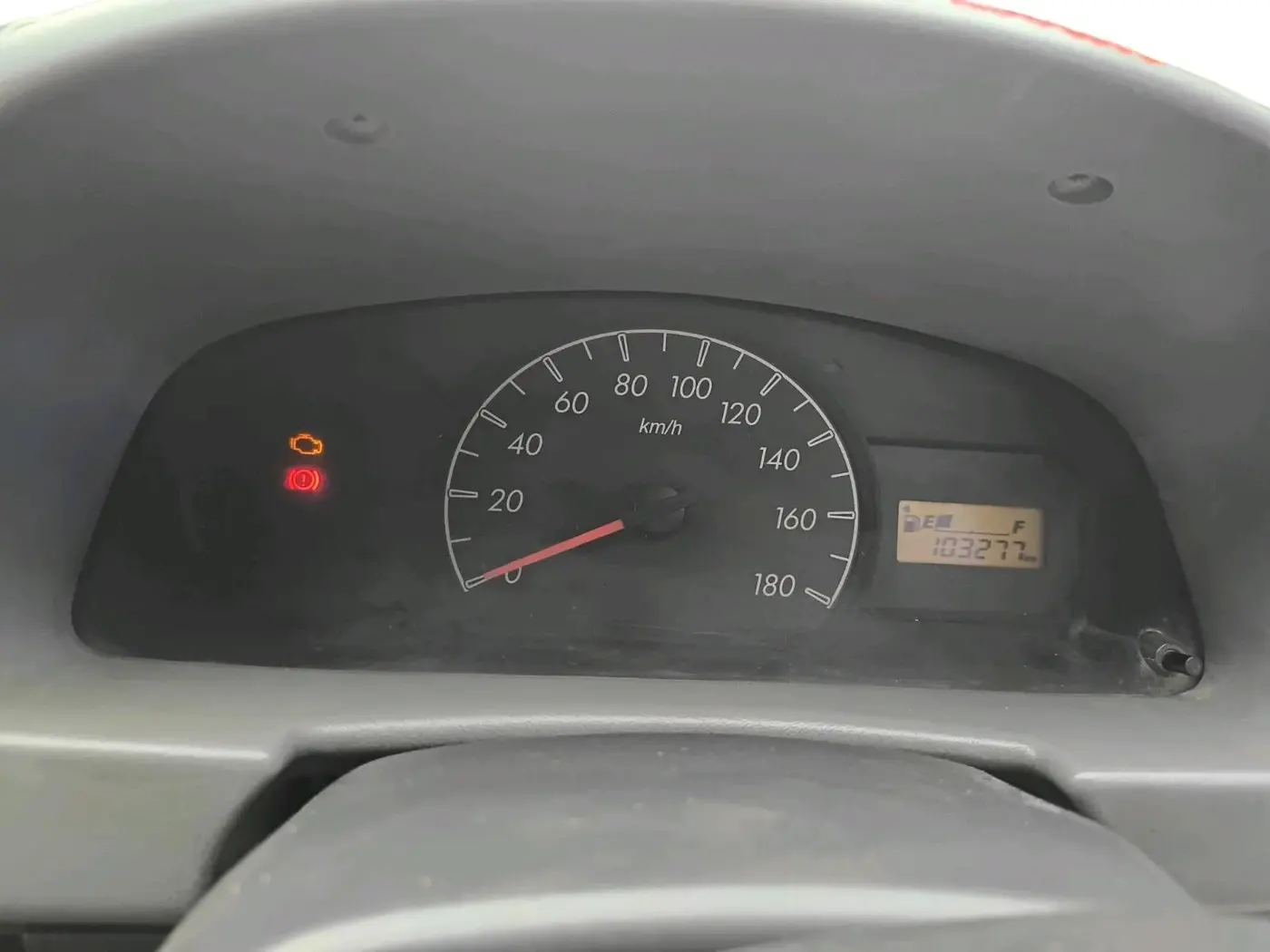 2011 Maruti Alto LXI, CNG, Manual, 1,03,277 km, interior