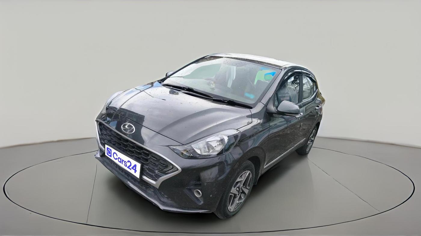 2022 Hyundai AURA SX 1.2 CNG, CNG, Manual, 37,062 km, exterior
