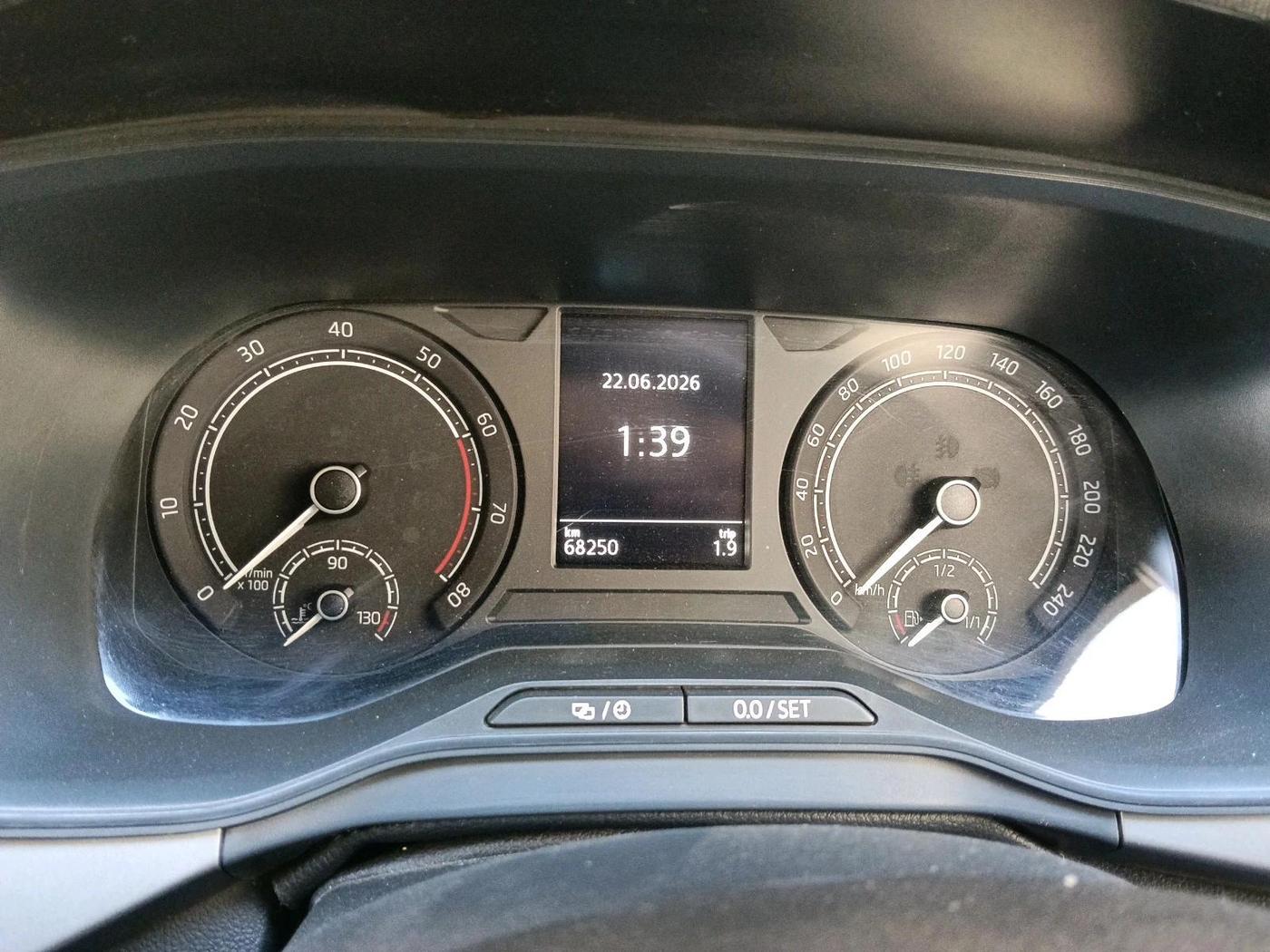 2022 Skoda KUSHAQ AMBITION 1.0L TSI MT, Petrol, Manual, 68,250 km, interior